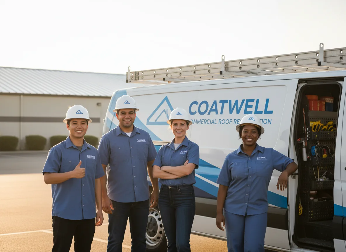 Commercial roof coating company in Weld, ME